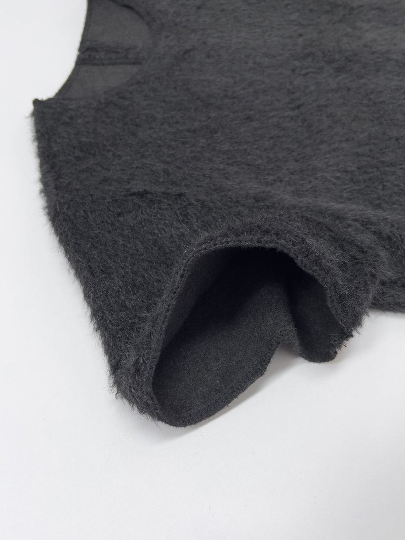 Puppy Half Crop Knit