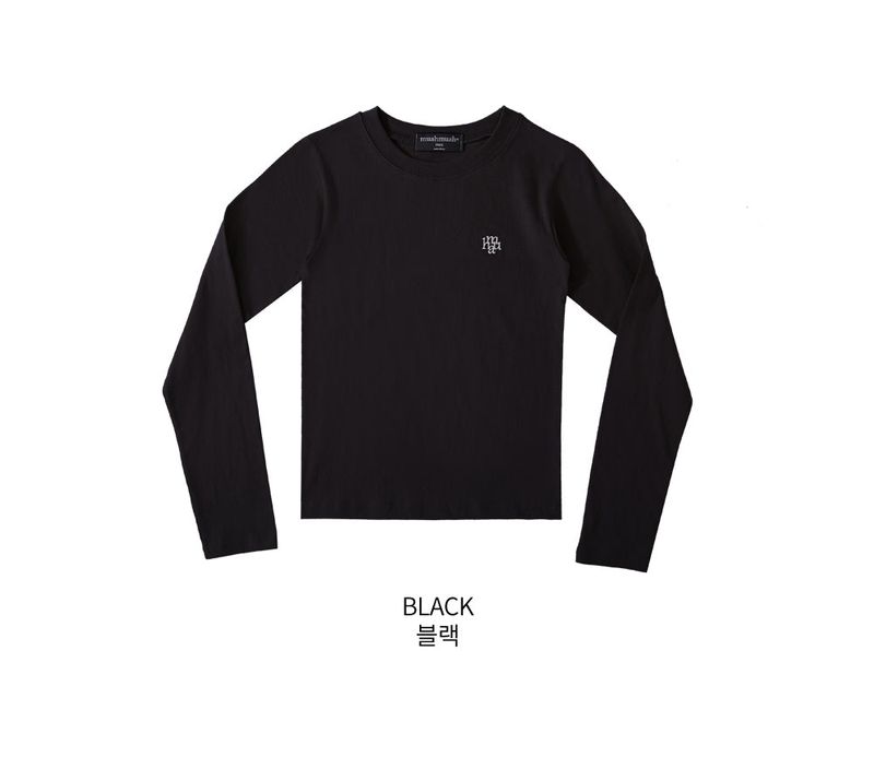 スティッチロゴベーシックロングスリーブTシャツ