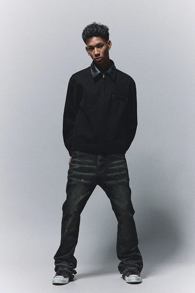 Studded Patch Detroit Work Jacket