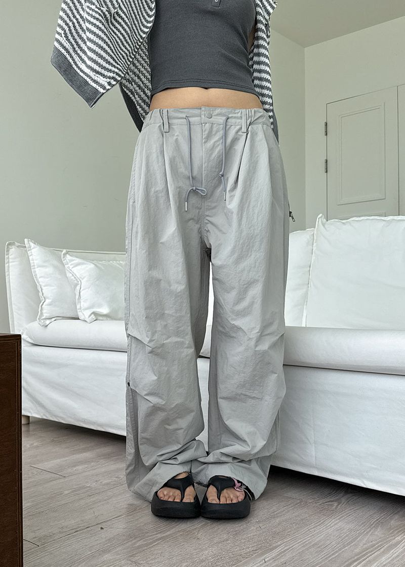 RIVET PINTUCK PANTS