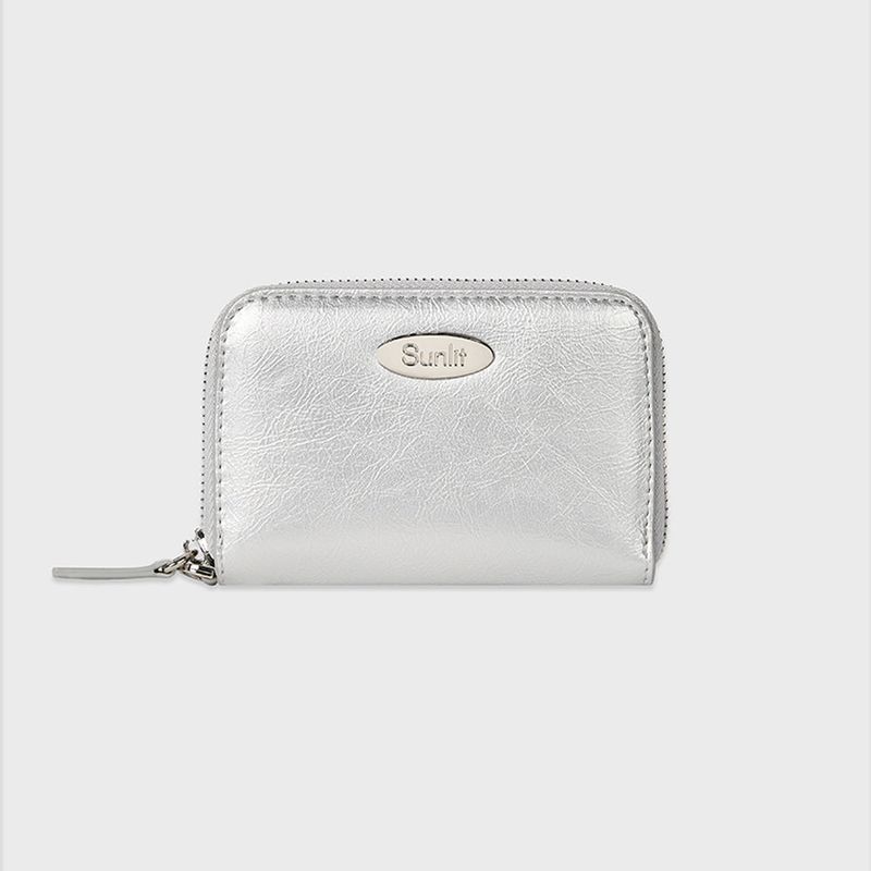 Sunlit（サンリット）の「MINI ZIPPER WALLET (SILVER)（Smartphone Accessories）」