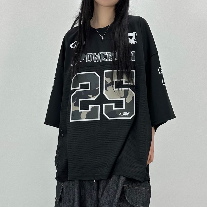 PEARCLAN（ペアクラン）の「25 camo mesh t（Tops）」