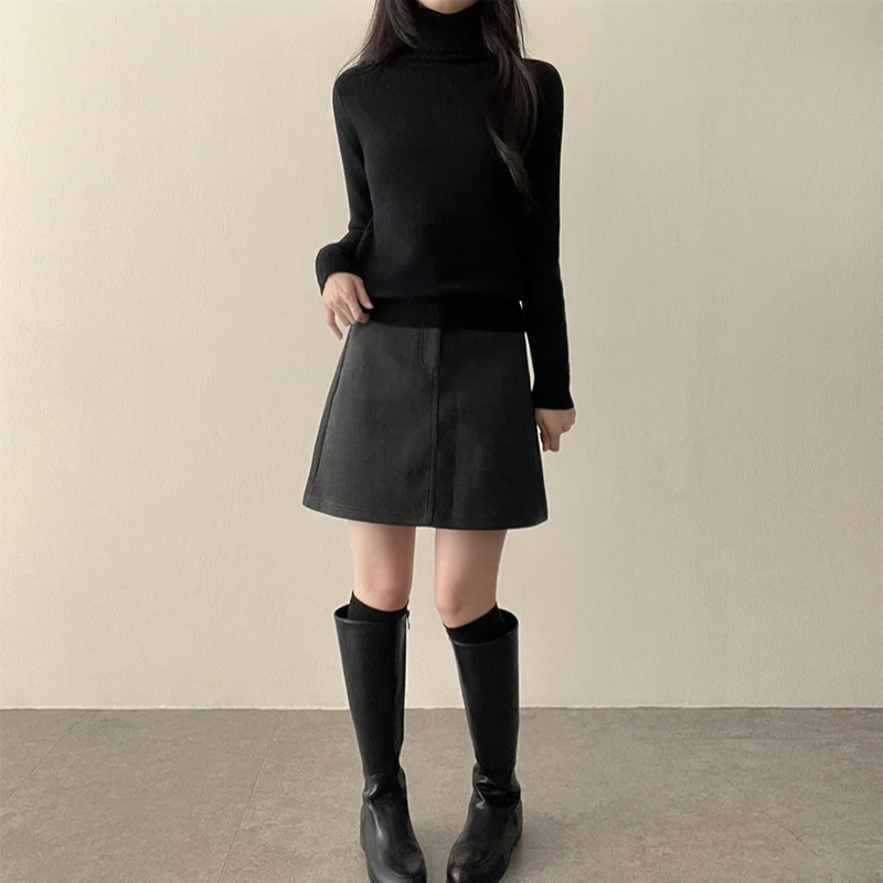 Duff A-line miniskirt