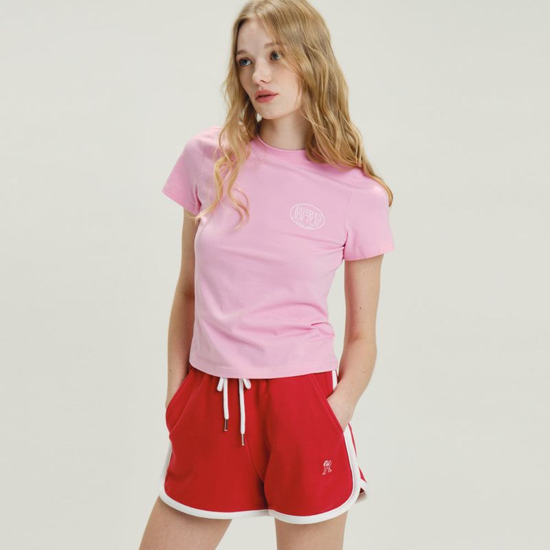Sportive Short Pants Red