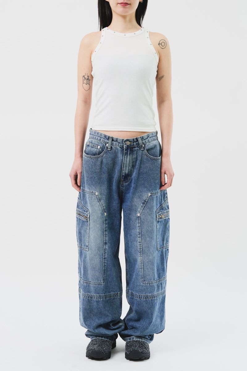 (W) Ben Stud Sleeveless (3color)