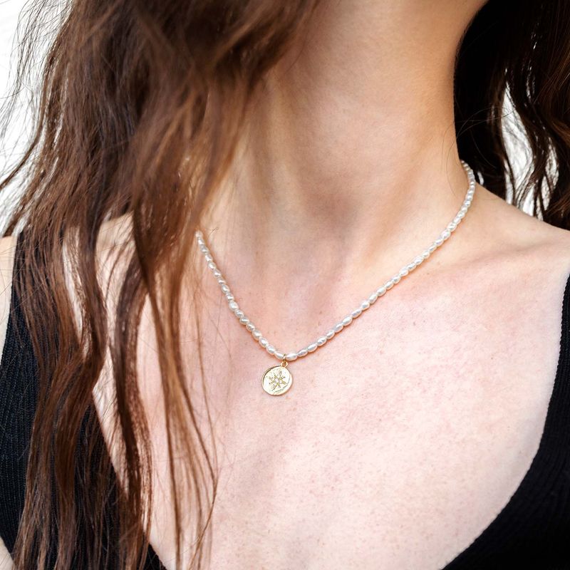 Etoile freshwater necklace