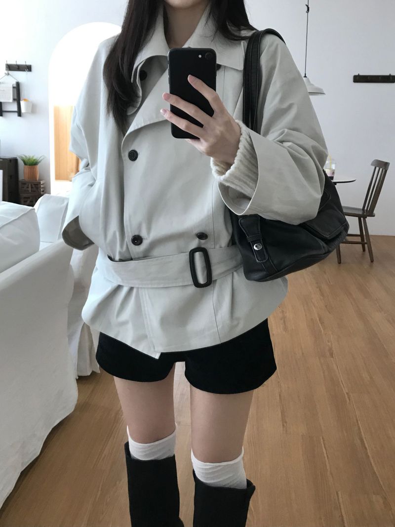 Root Short Trench Jacket (3 colors)