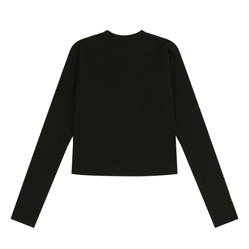 Easy Sheer Long Sleeve - Black