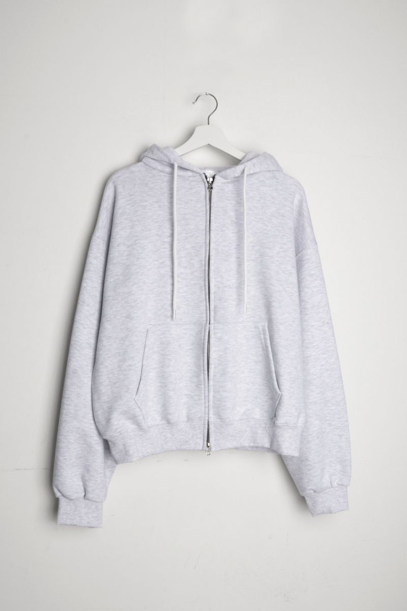 KEVIN OVER-FIT HOOD ZIP-UP