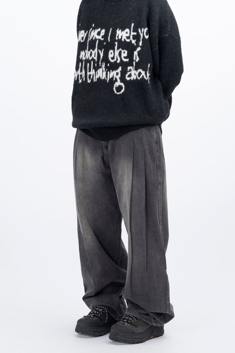 Pelo Two-Tuck Bijou Denim