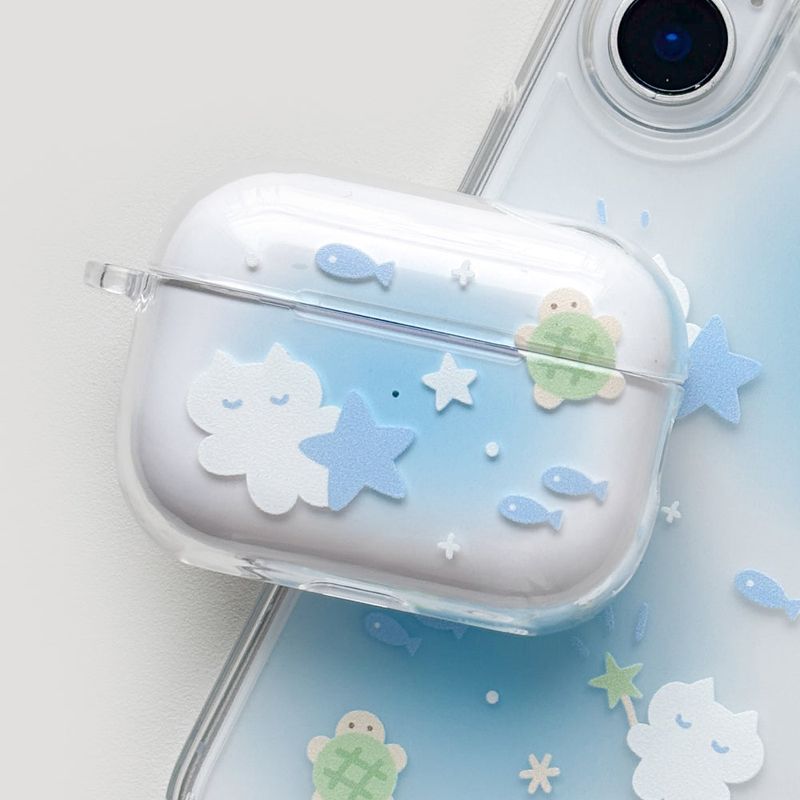 [AirPods] Melon sea hard case (only case)