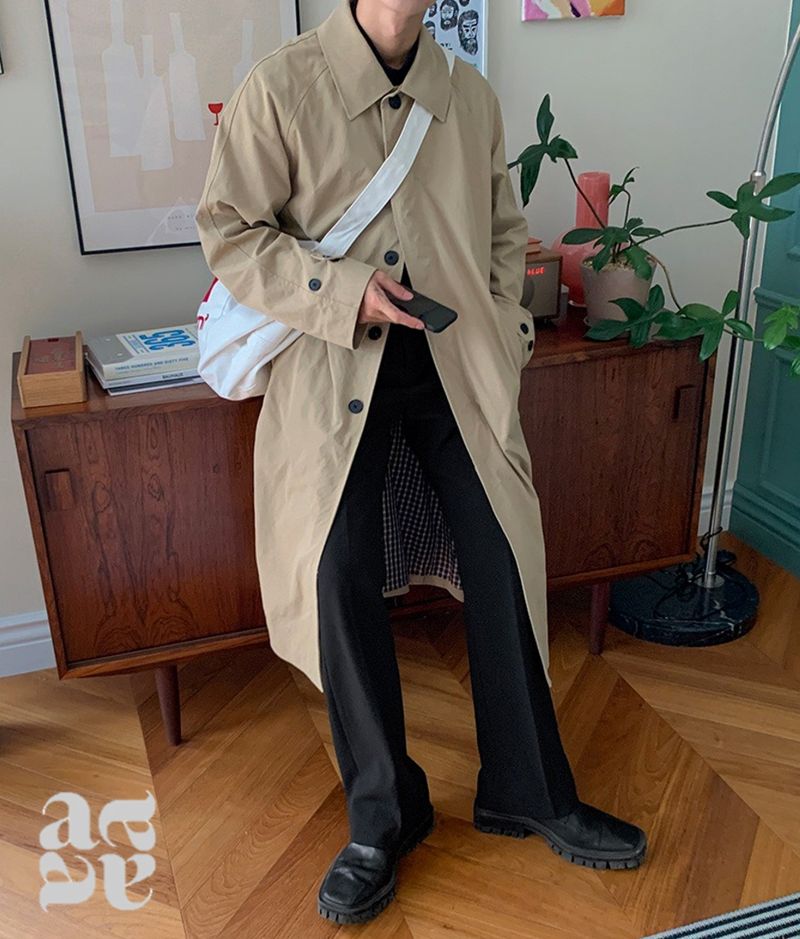 ASCLO（エジュクロ）の「[ASCLO MADE] ASCLO Inner Check Over Mac Coat (2color)（Jackets/Outerwear）」