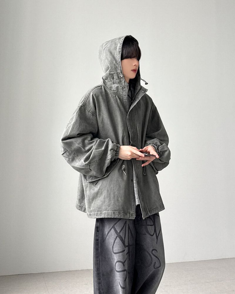 Caramel Washing Field Jacket