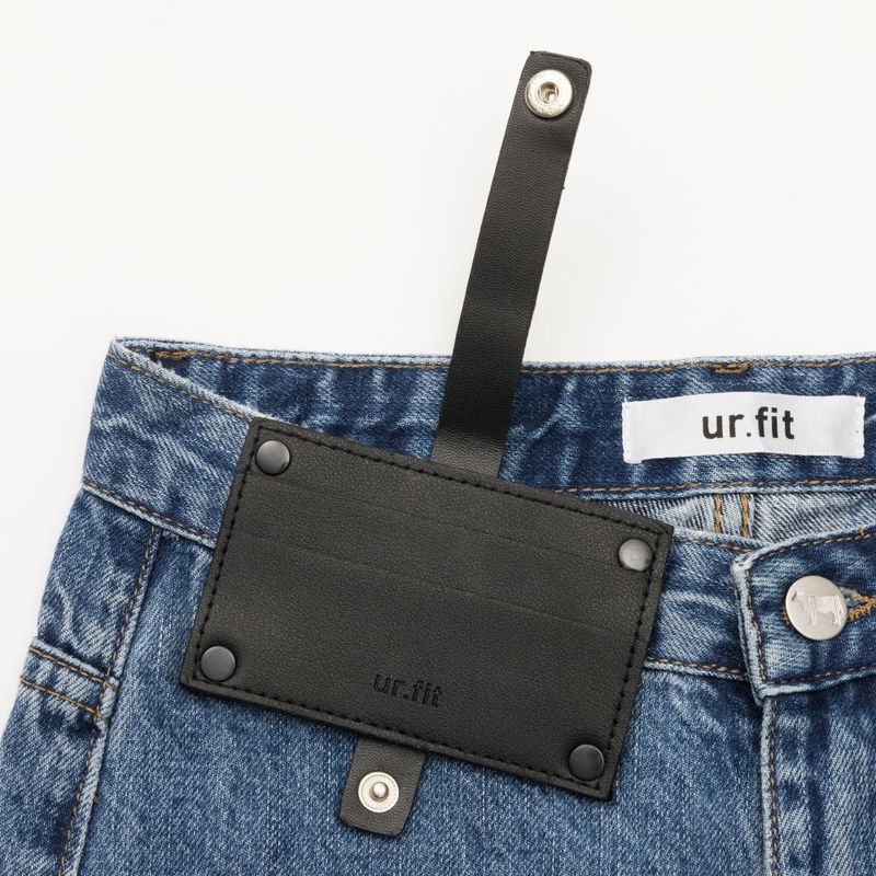 MEDIUM BLUE STRAIGHT DENIM PANTS [16626]