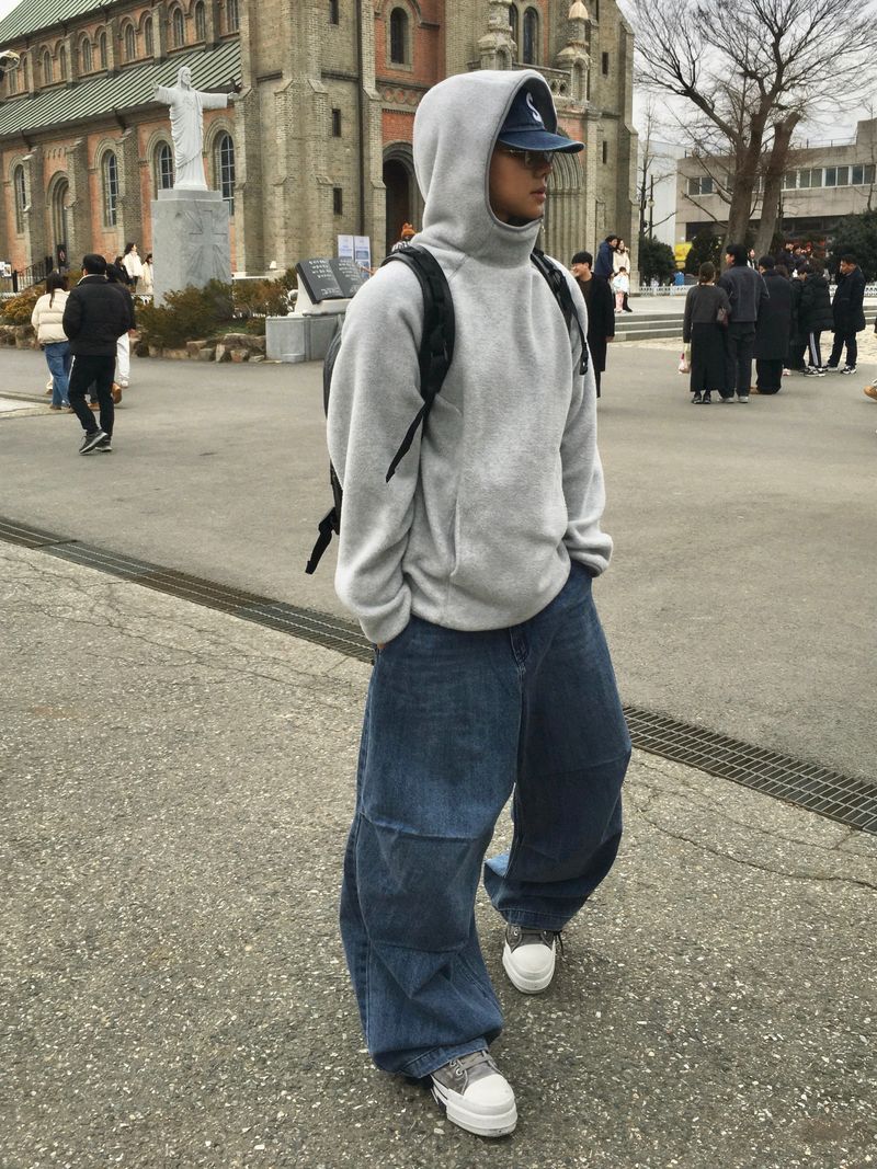 Burnett Double Pintuck Balloon Denim Pants 2C