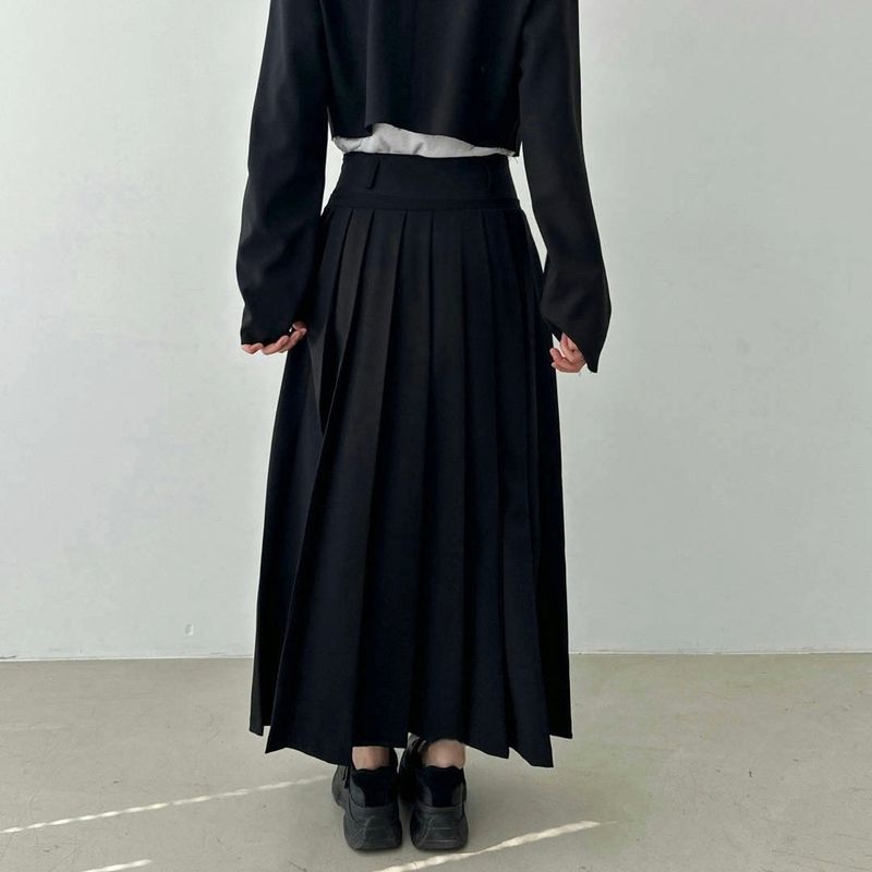 Maxi Pleated Skirt