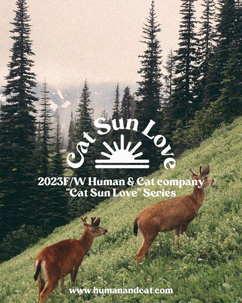 CAT SUN LOVE BALL CAP_KHAKI