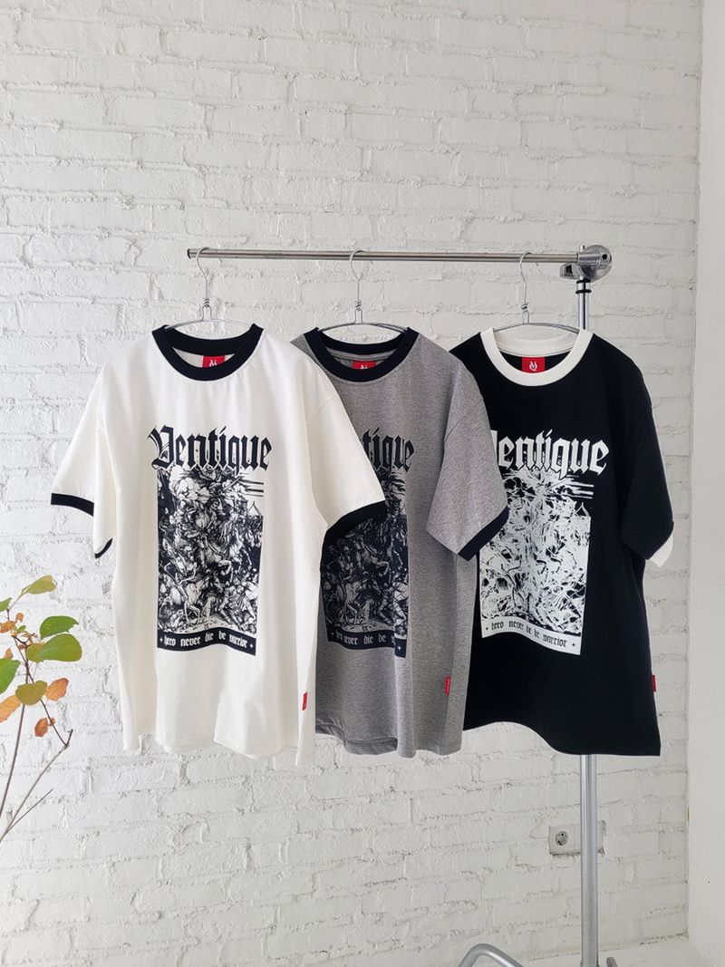 VENTIQUE Worrying Gerty T-shirt 3color