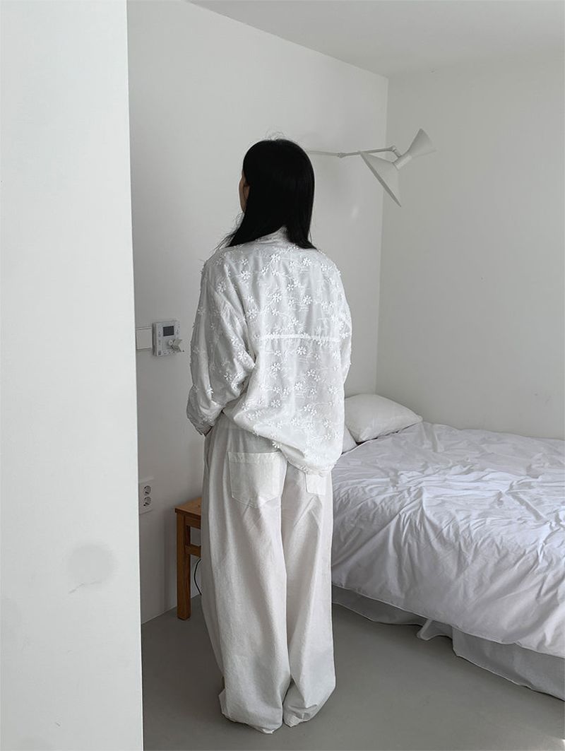 REFRESH WIDE BANDING PANTS (5C)