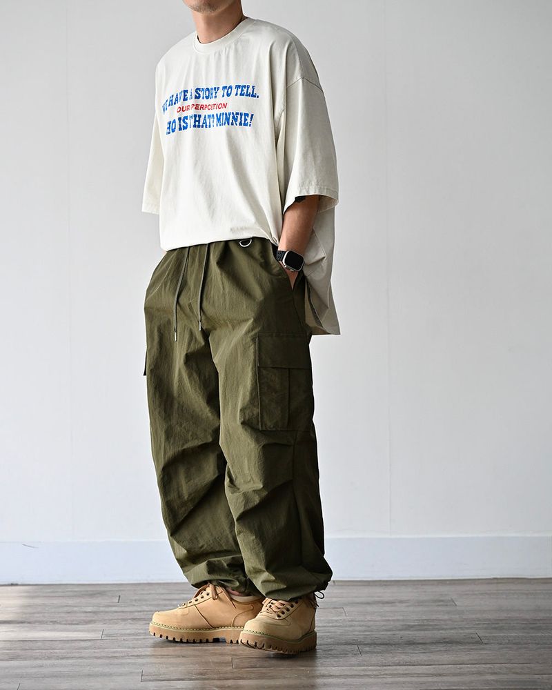 DRW D-RING WIDE CARGO PANTS