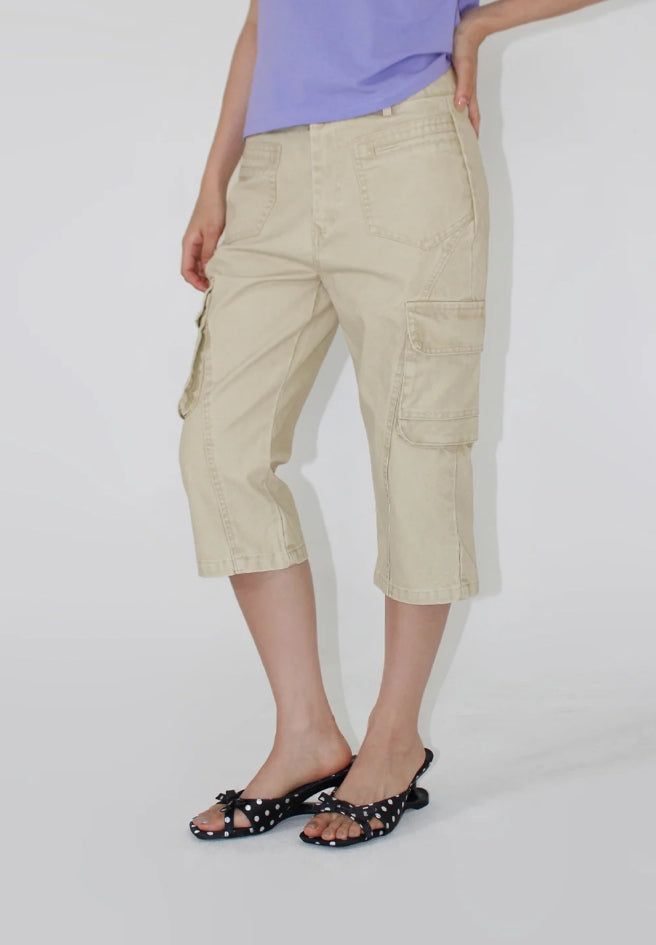 AAKE(アケ)の「VINTAGE CARGO CAPRI PANTS(Pants)」