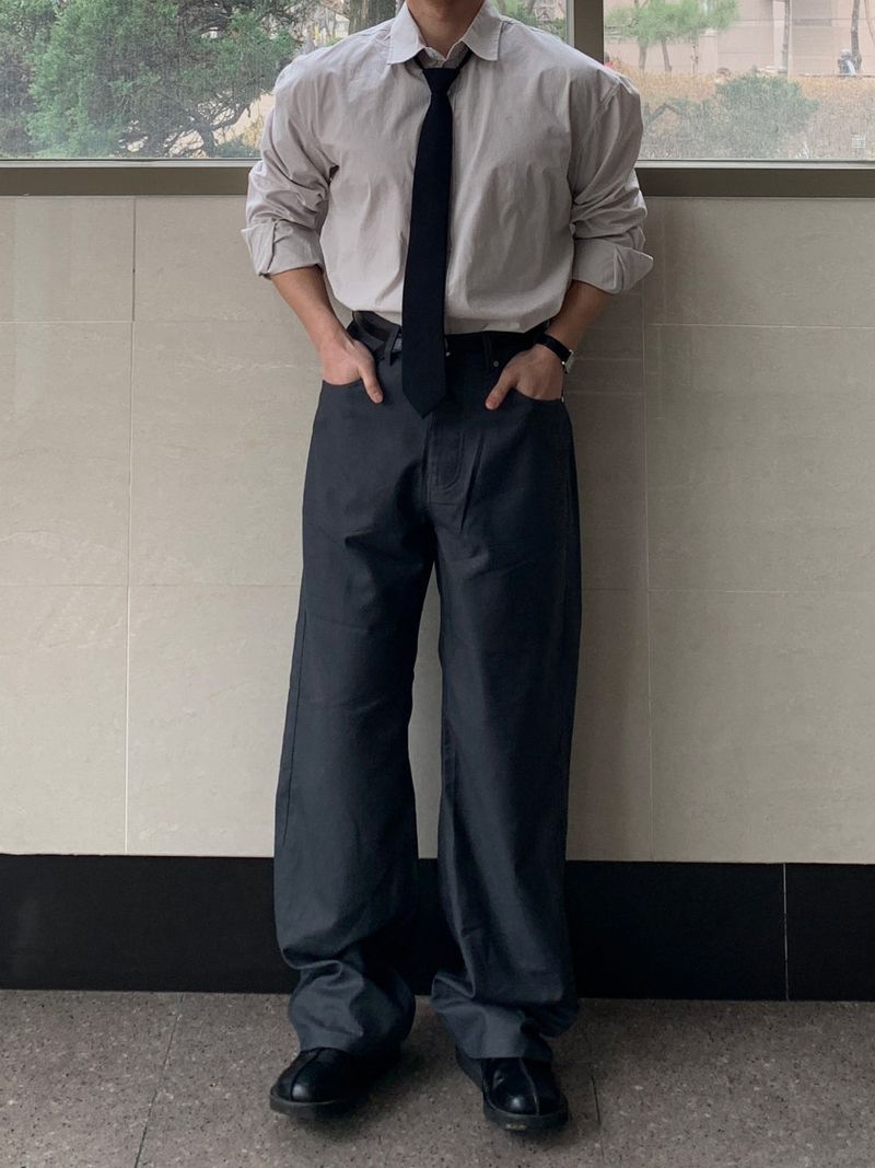 Urbano Straight Rivet Slacks