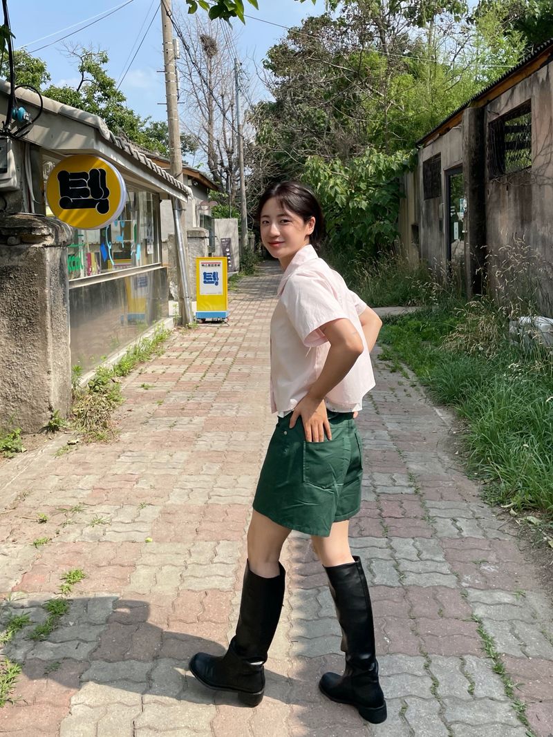 Colorful cotton short pants