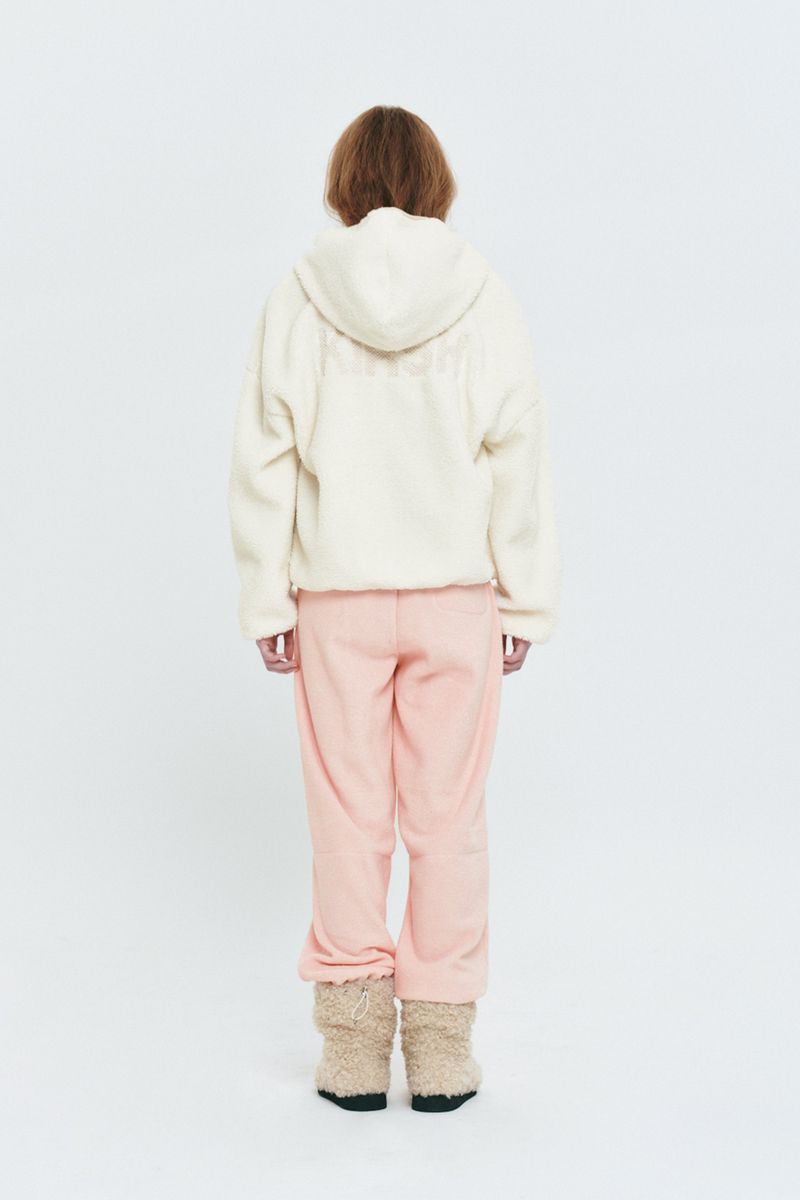 CHERRY TERRY JOGGER PANTS [SALMON]