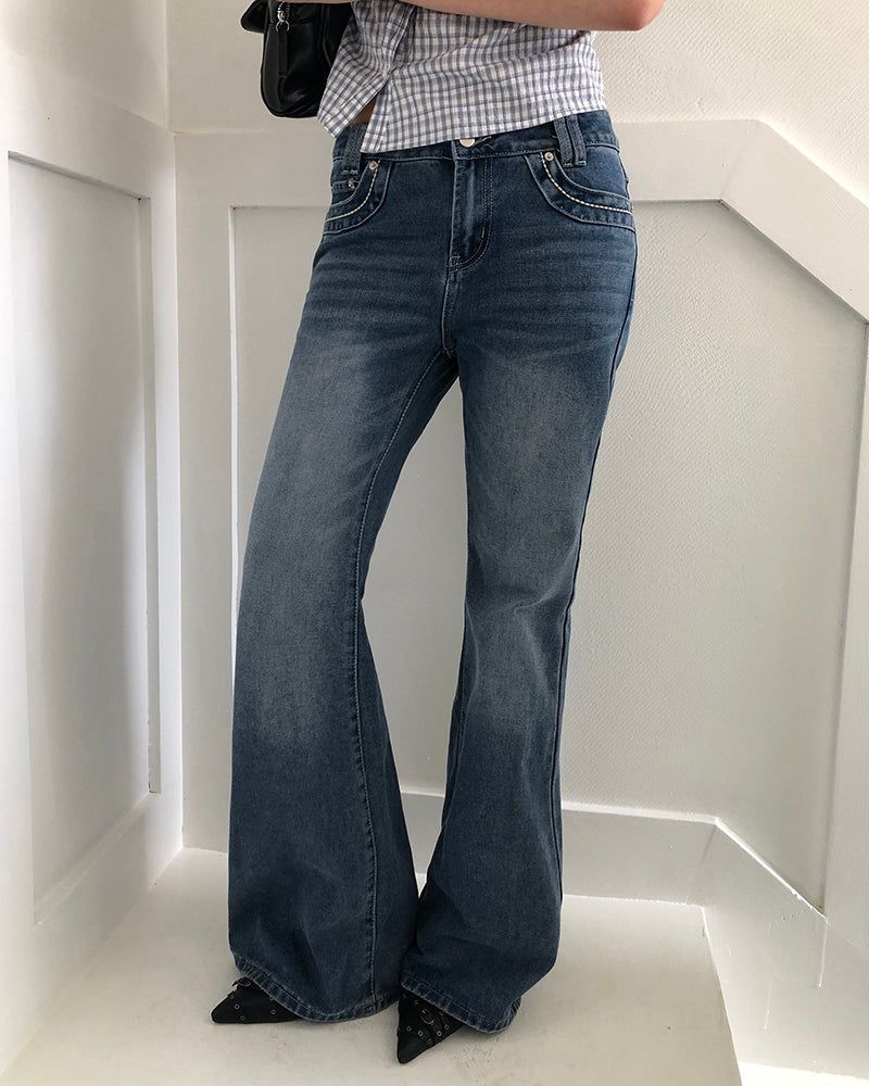 WONDER WONDER（ワンダーワンダー）の「Neotu Bootcut Denim Pants（Pants）」