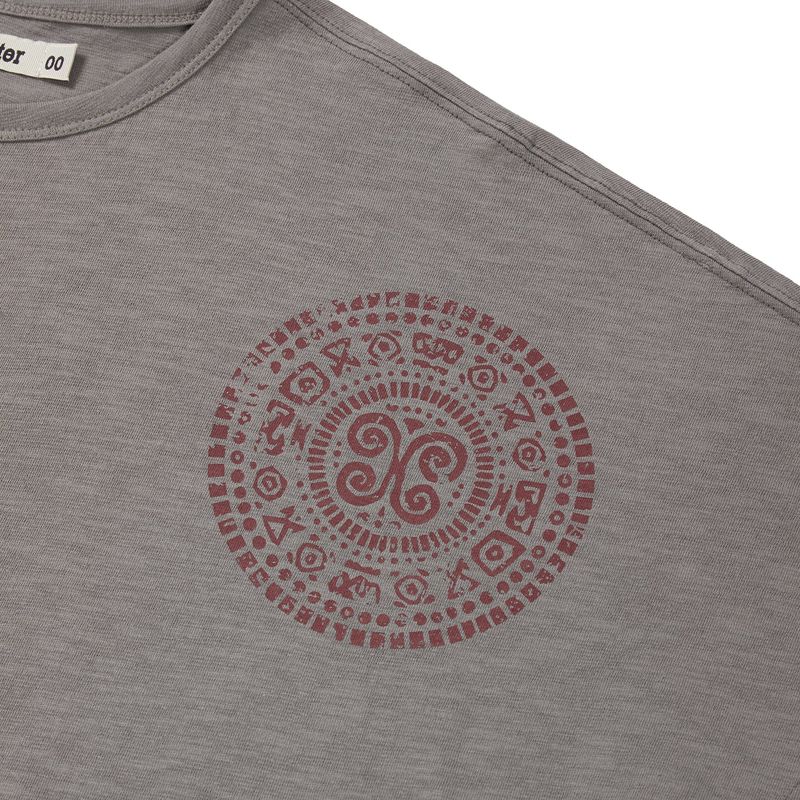 ボテハーフTシャツ / マッドグレー