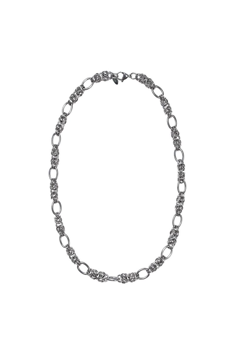 EACH DIFFER(イーチディファー)の「WEAVE CHAIN NECKLACE_SILVER(Accessories)」