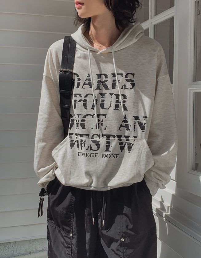 Dark Printing Over Hood