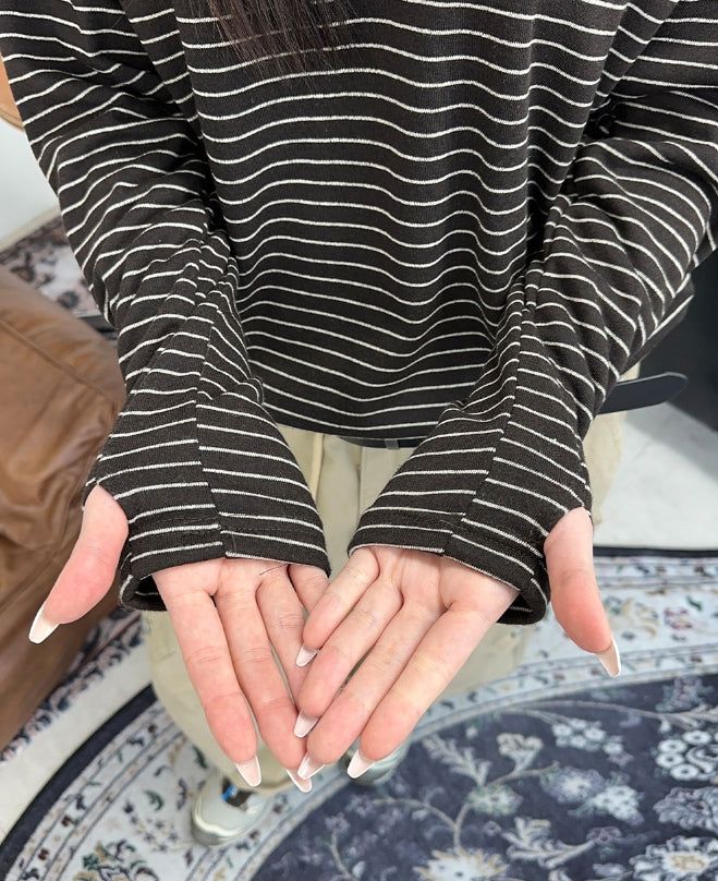 Connen Stripe Hoodie