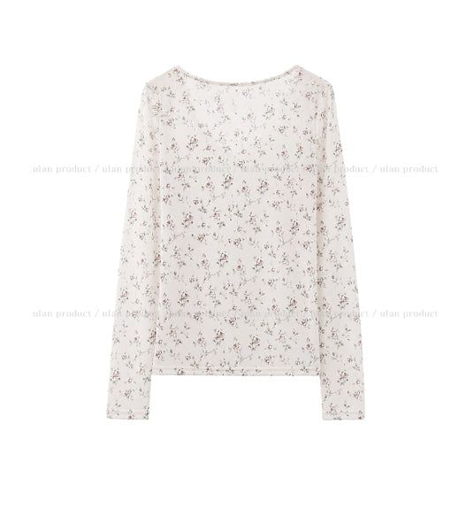 Mohen Flower Jacquard Long Sleeve