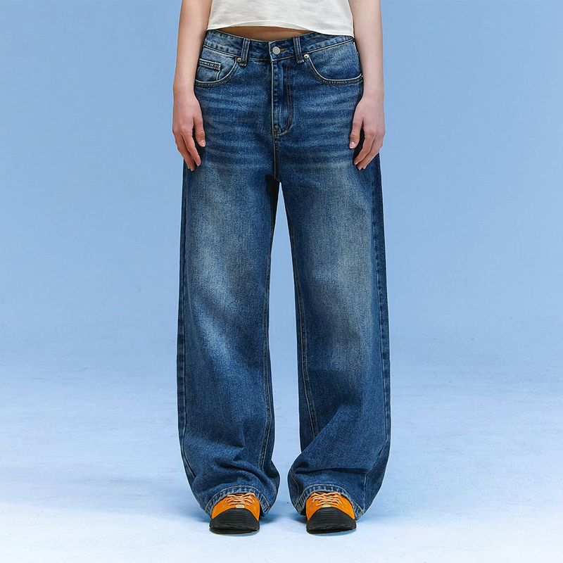 RANDOMOFF（ランダムオフ）の「[Unisex] BTB : WAVE WASHING JEANS [DEEP BLUE CORE]（Pants）」