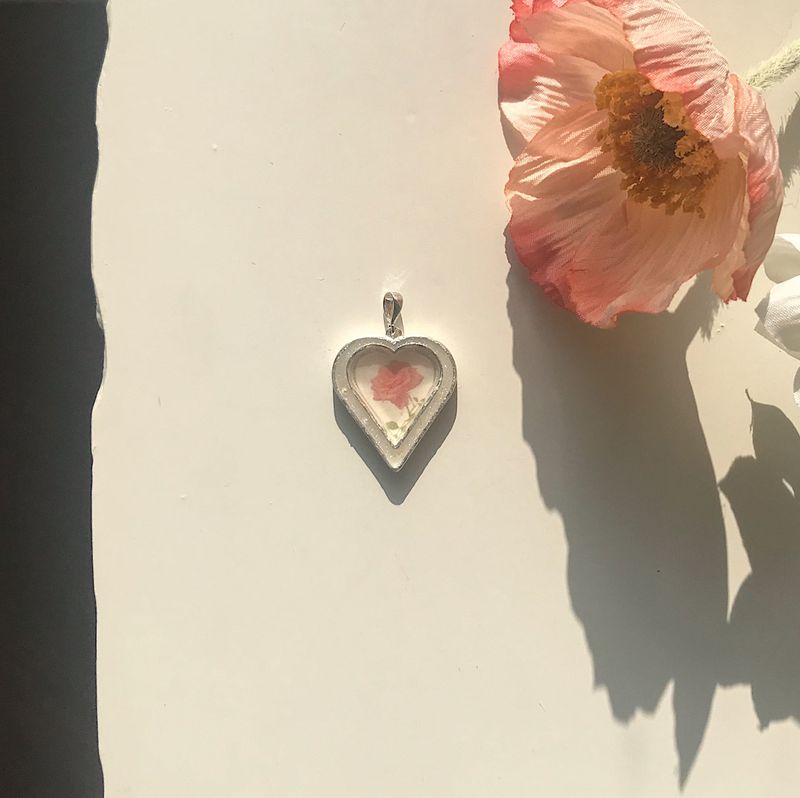 First love necklace with pearl