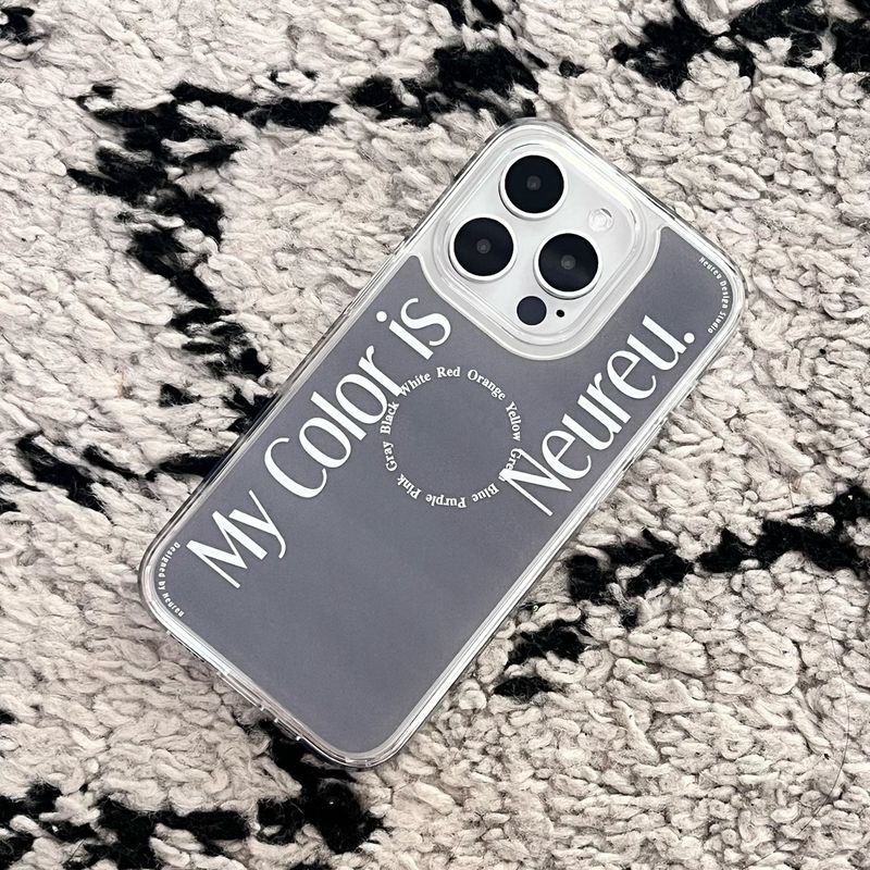 My Color Case (Gray Jelly Hard)
