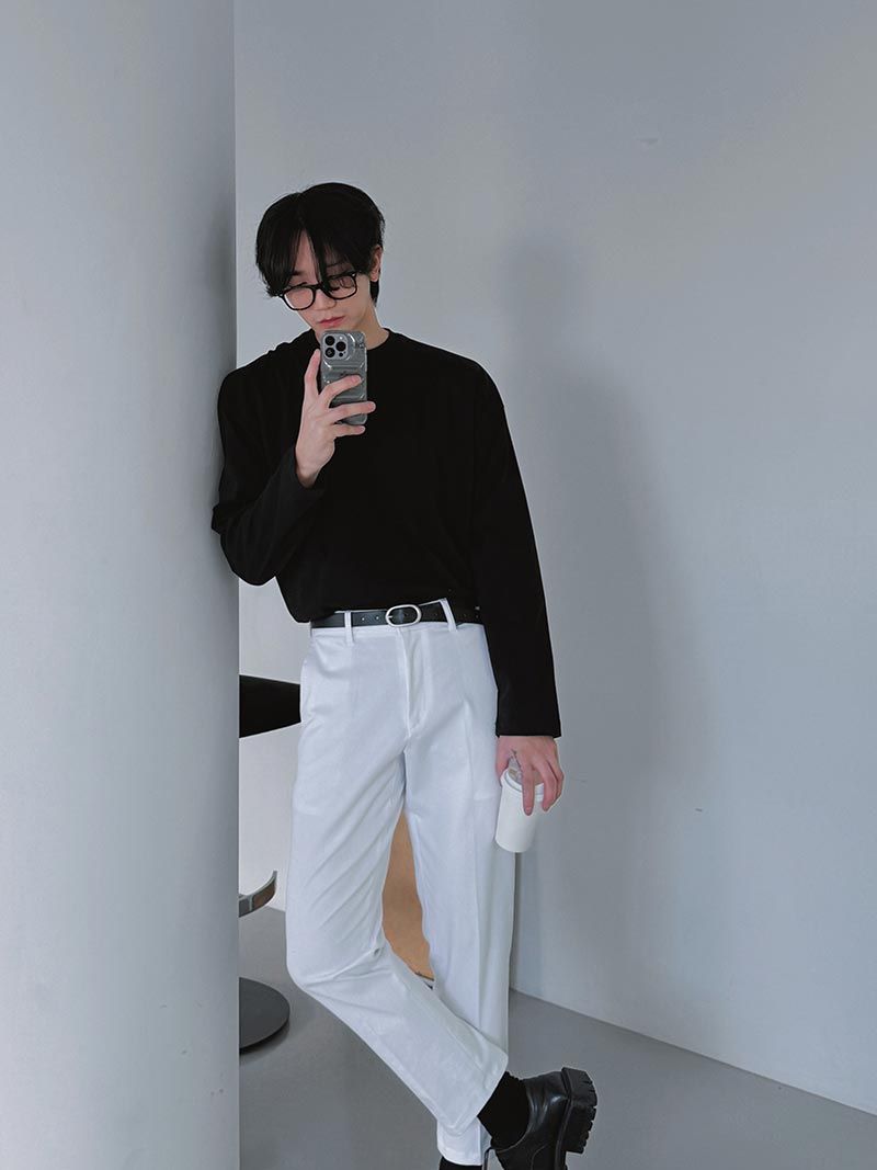 Awesome Back Banding Chino Pants (6color)