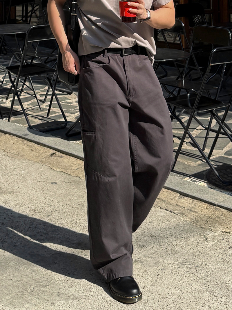 AVAND(アバンド)の「Adel cut line washing wide pants(Pants)」