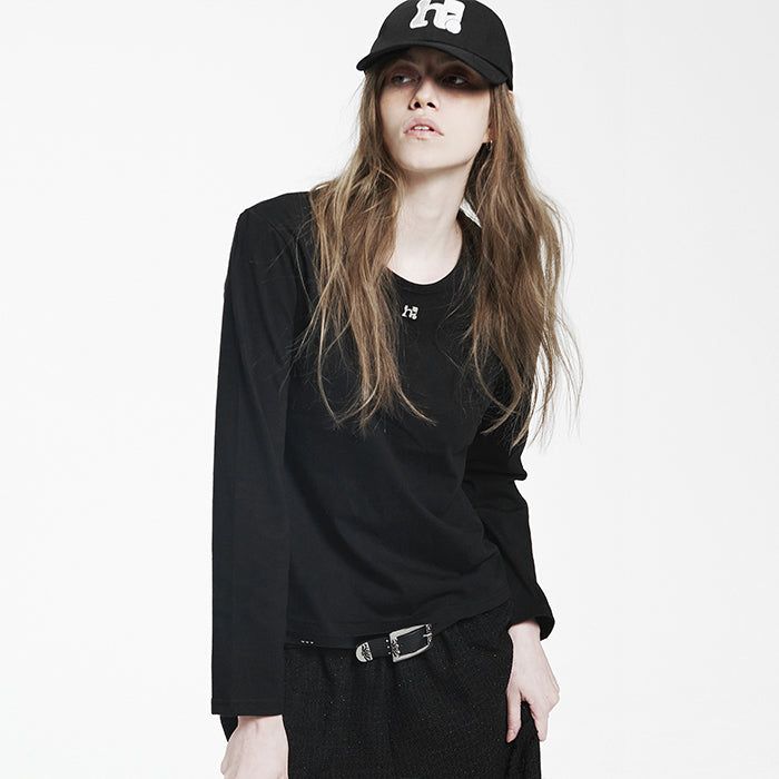 HOLY NUMBER 7(ホーリーナンバーセブン)の「Point Symbol Black Long Sleeve(Tops)」