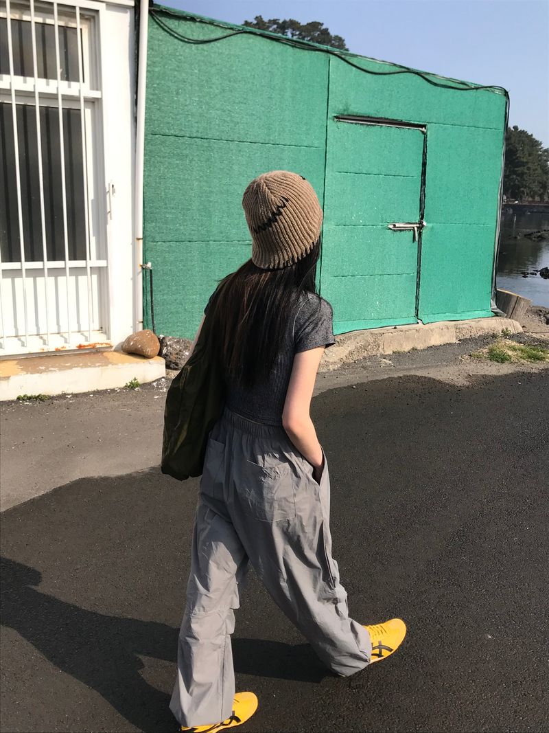 Accordion two-way cargo pants 