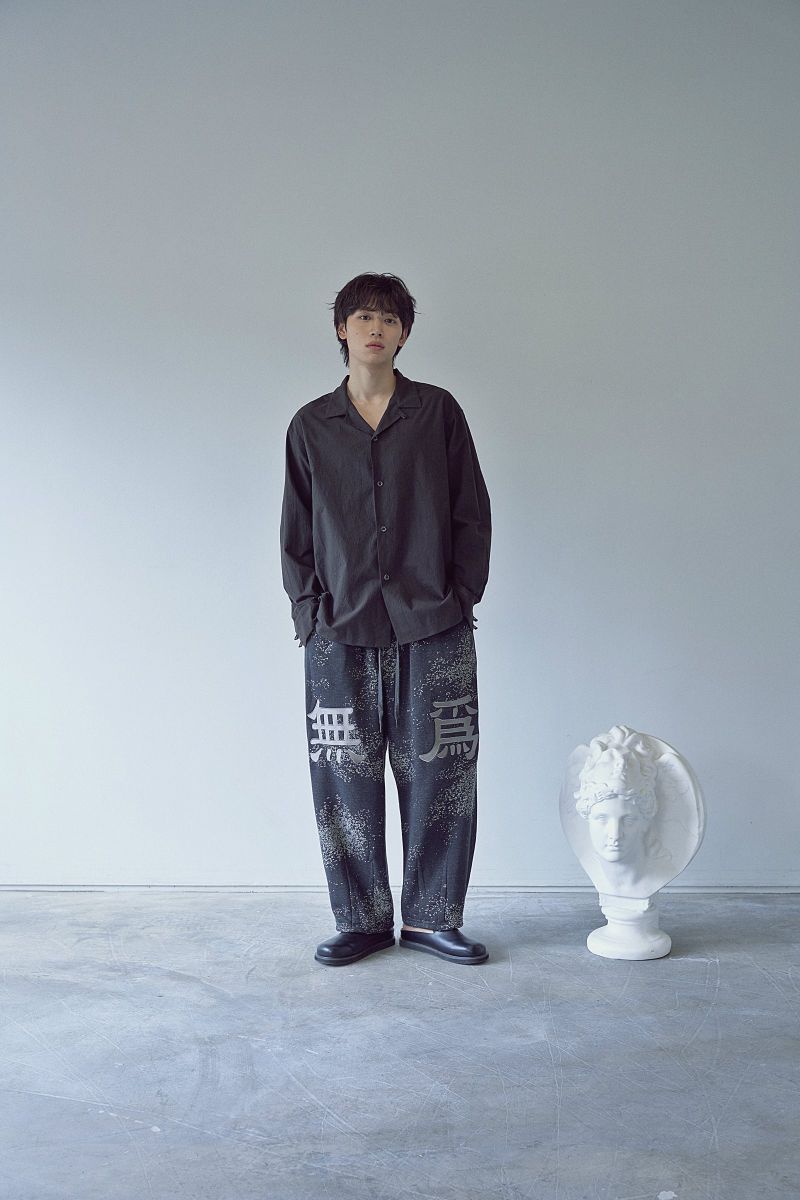 FOG JACQUARD MU-WI SWEAT PANTS (Charcoal)
