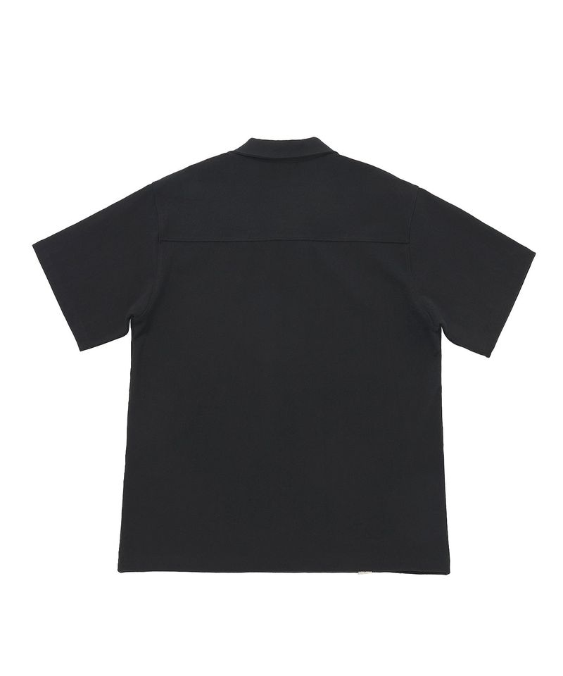 N-BT POCKET 1/2 COLLAR-TEE (Black)