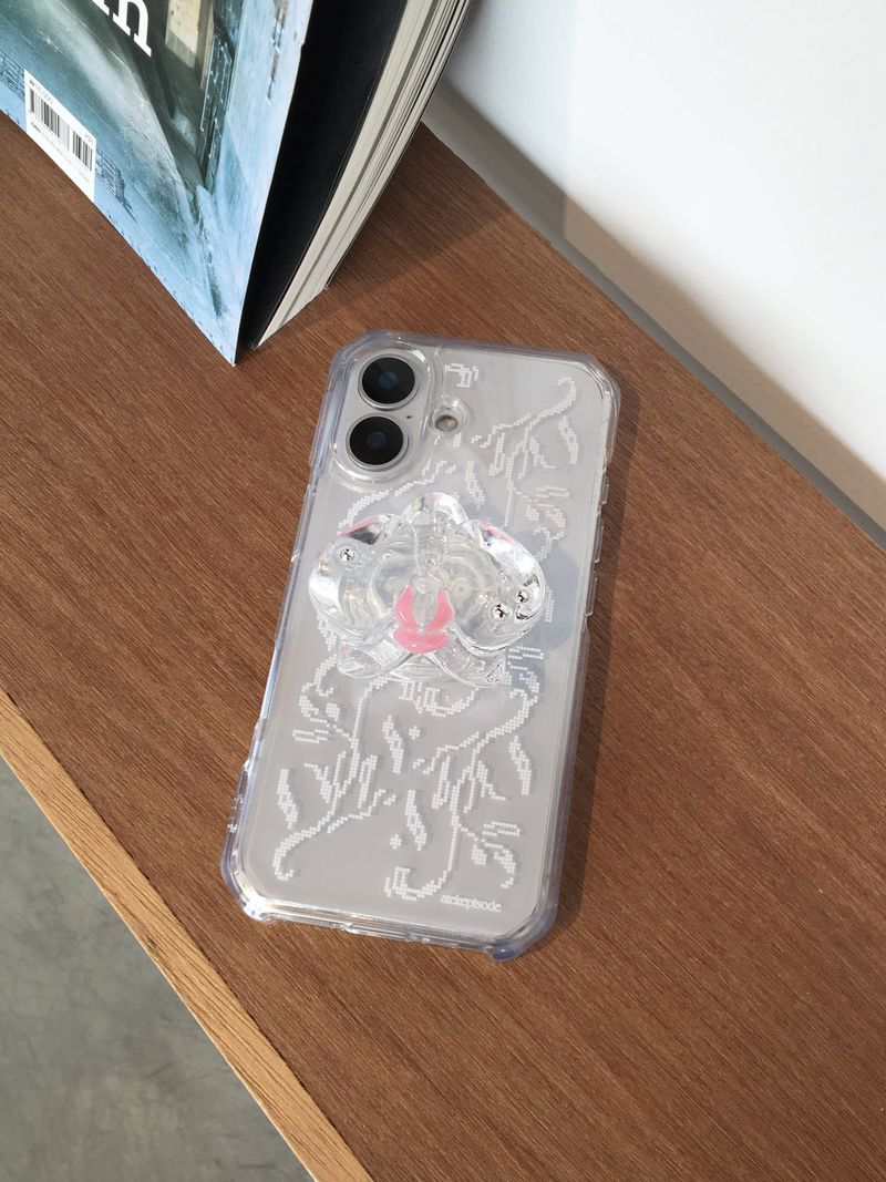 Flower Mosaic Jelly Hard Case