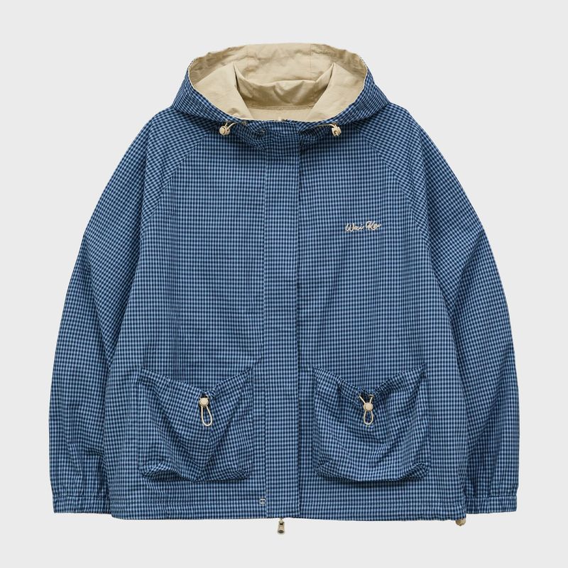 Riversible Check Windbreaker Ver.2
