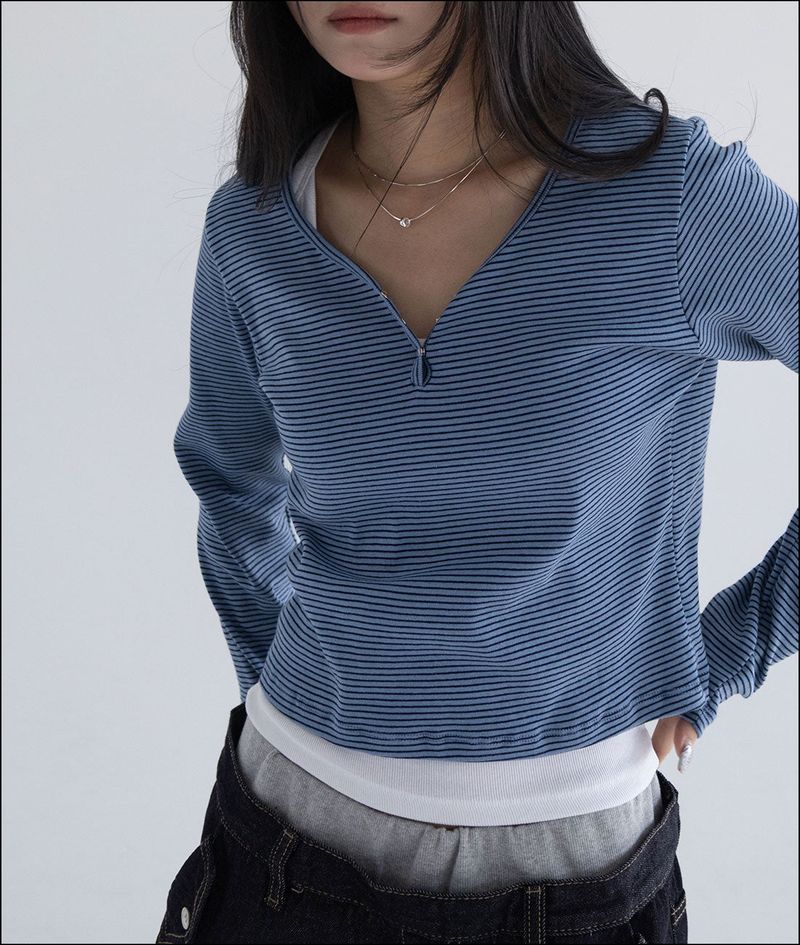 Beji stripe long sleeve