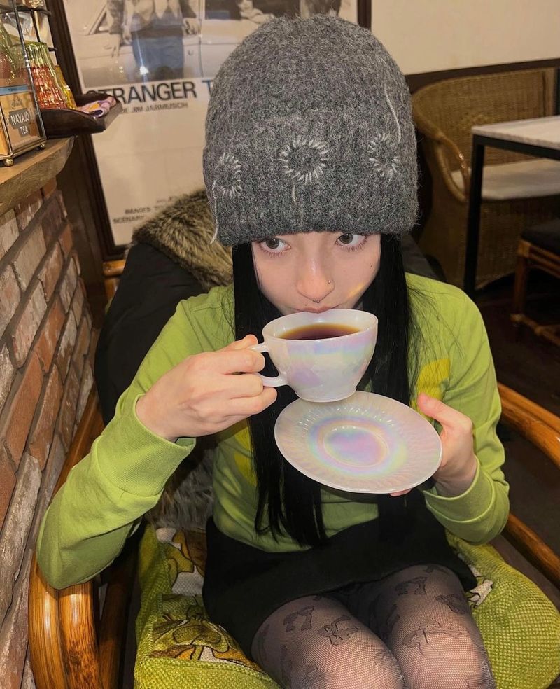 nought（ノウト）の「000 Hand Stitch Beanie / Charcoal（Hats）」