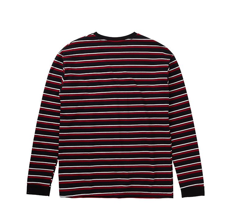 Multi stripe long sleeve T
