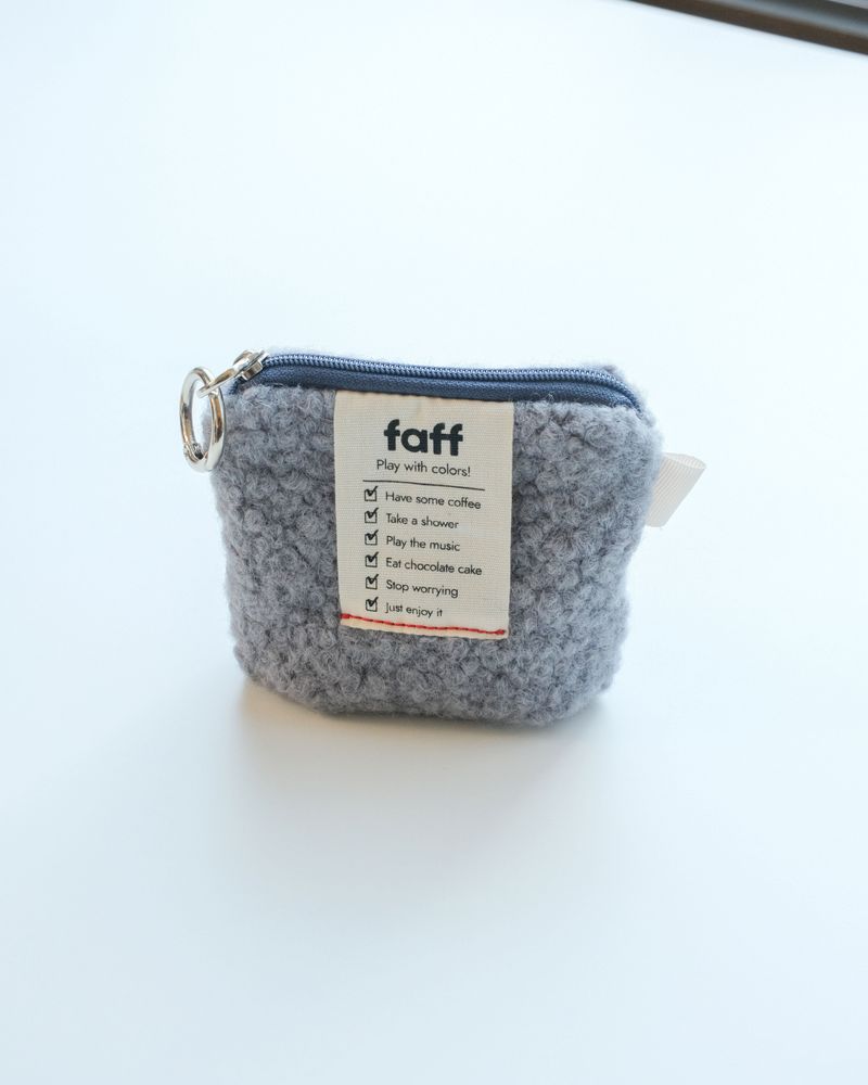 faff Pouch mini Dusty Blue