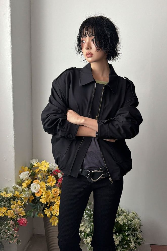 TECHNICAL FLAP BLOUSON